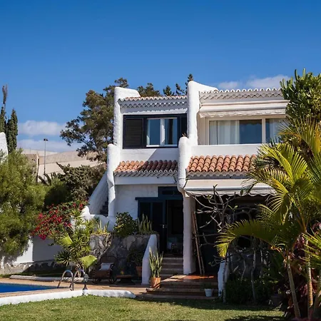 Villa America - Piscina Privada, Barbacoa Y Cerca * Playa de las Americas (Tenerife)