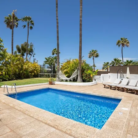 Villa America - Piscina Privada, Barbacoa Y Cerca Semesterbostad Playa de las Americas (Tenerife)