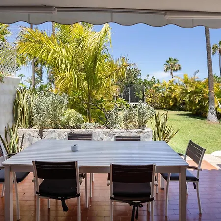 Semesterbostad Villa America - Piscina Privada, Barbacoa Y Cerca Playa de las Americas (Tenerife)